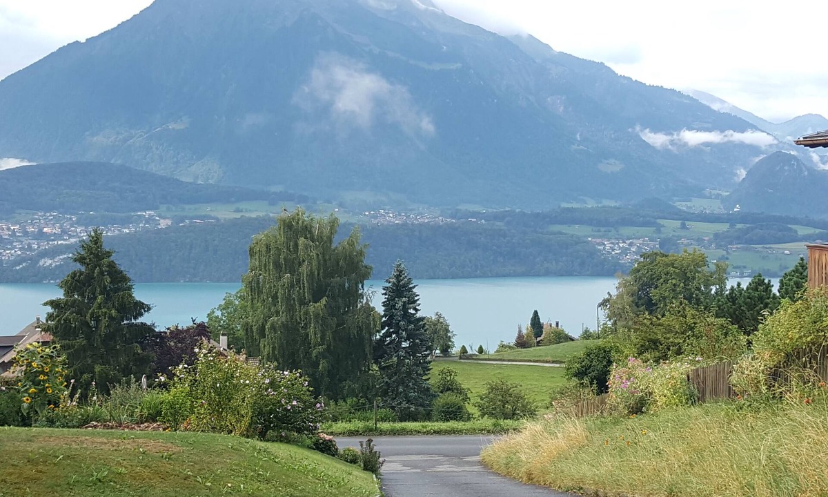 Goldiwil Apartment | Apartment Niesenblick on Lake Thun