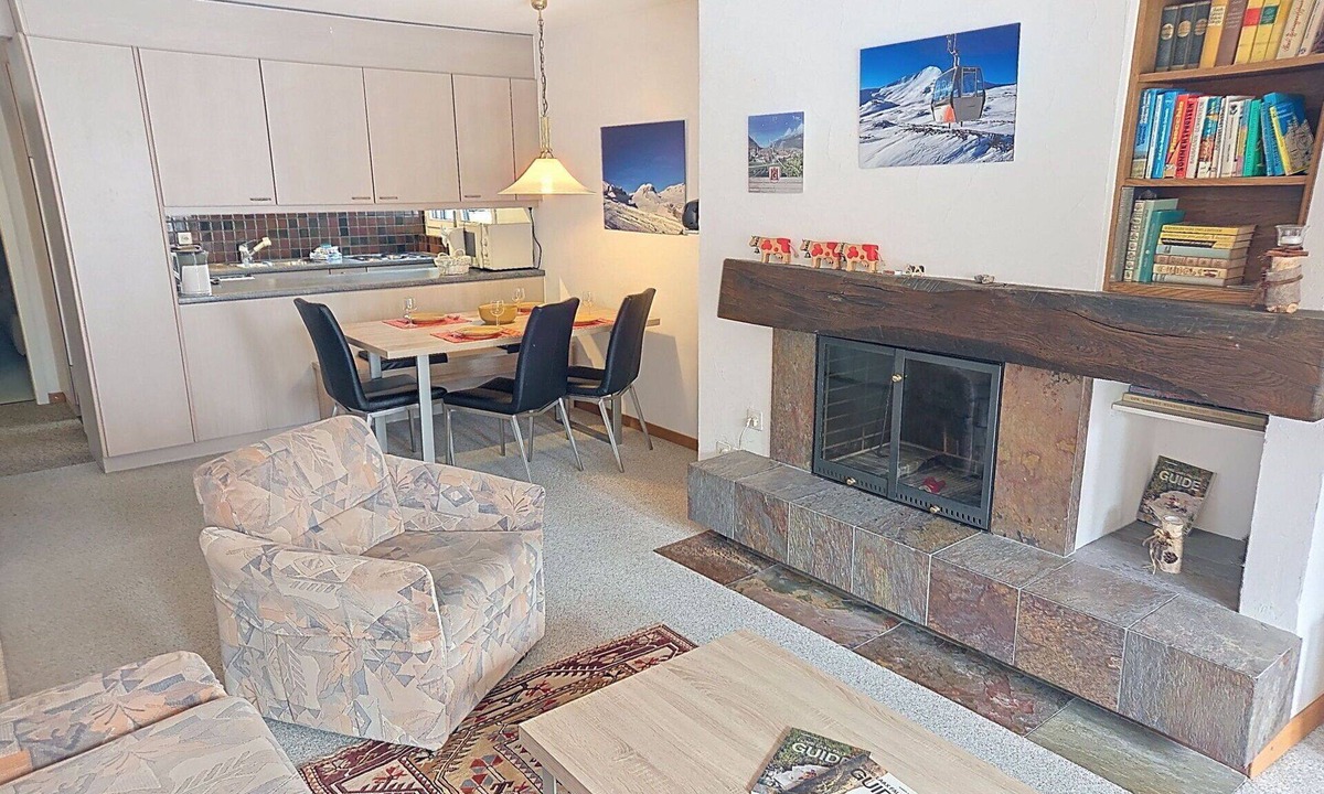 Laax Apartment | Beautiful apartment for 4 people with WIFI, pool, TV, balcony and panoramic view
