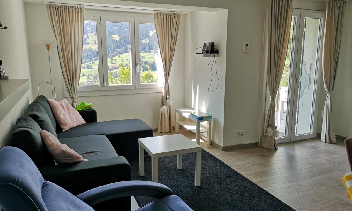 Lenk Apartment | Bijou with a great view - Gorgeous 2-bedroom apartment in welcoming Lenk