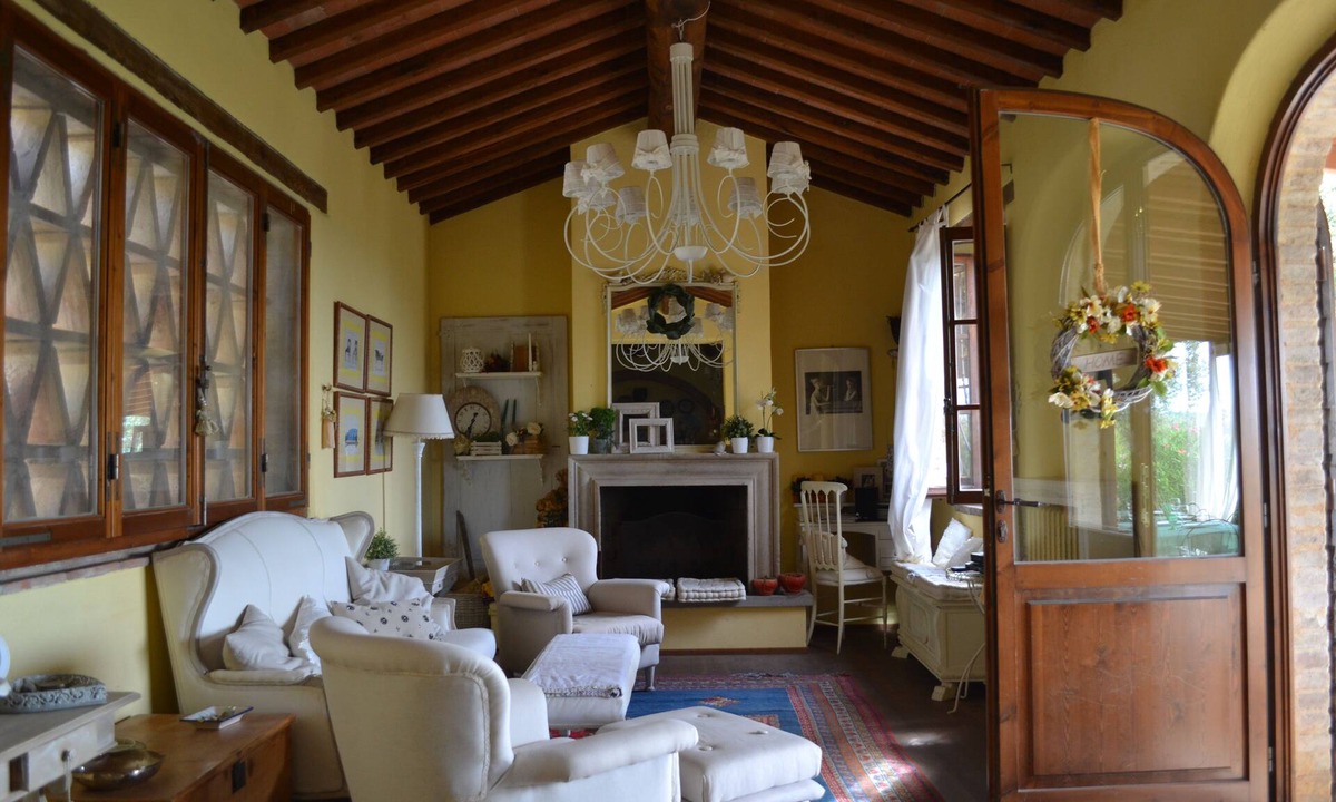 Castellina in Chianti Cottage | Cottage nel Chianti con Piscina. Vista Sulle Colline e sui Vigneti Toscani