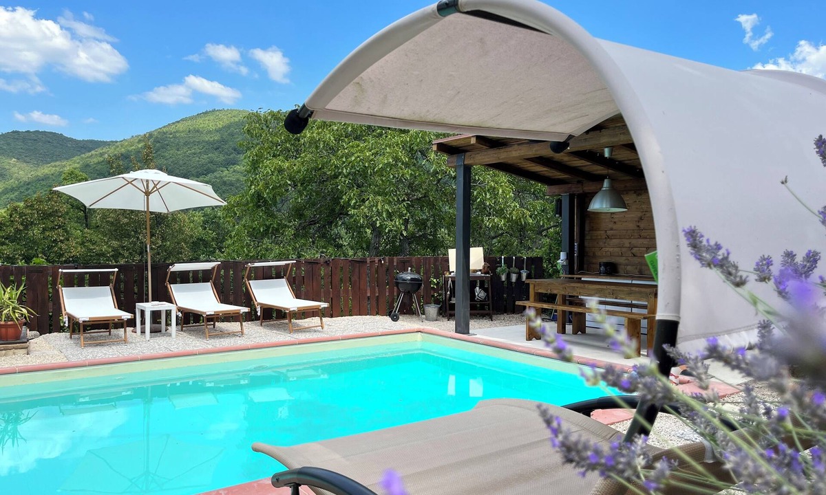 Spoleto House | House with private pool for exclusive use among forests and hills, 8 km from Spoleto
