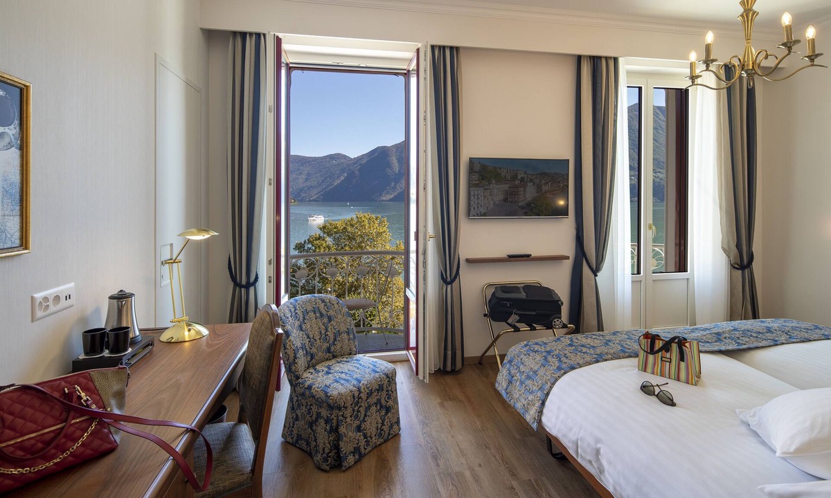 Lugano City-Centre Hotel | International au Lac Historic Lakeside Hotel