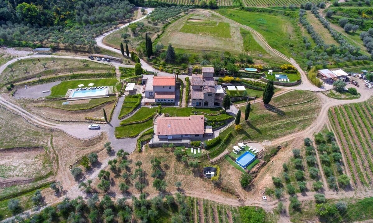 Panzano in Chianti Villa | La Marcellina Estate in Tuscany by Fantasia Villas
