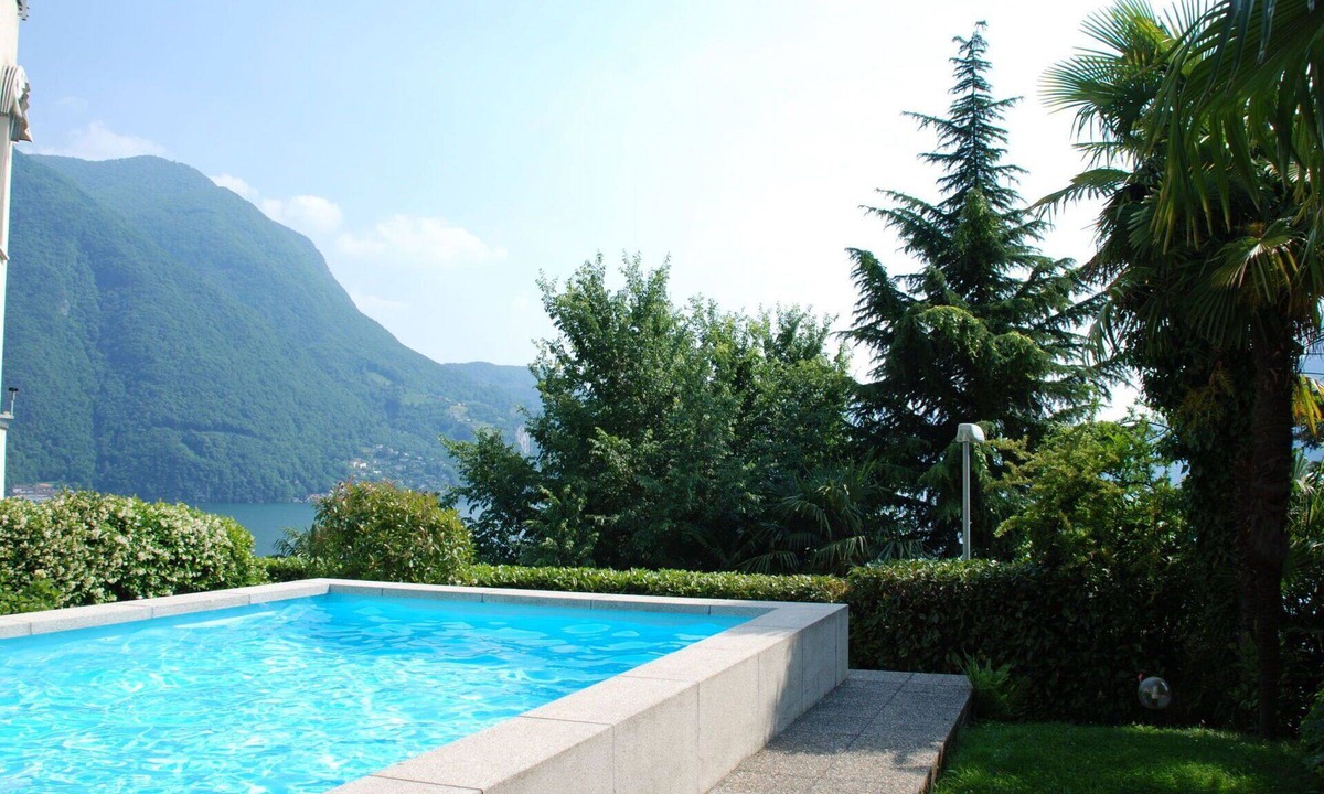 Castagnola Apartment | Lovely apartment for 2 people with pool, WIFI, TV, patio and panoramic view