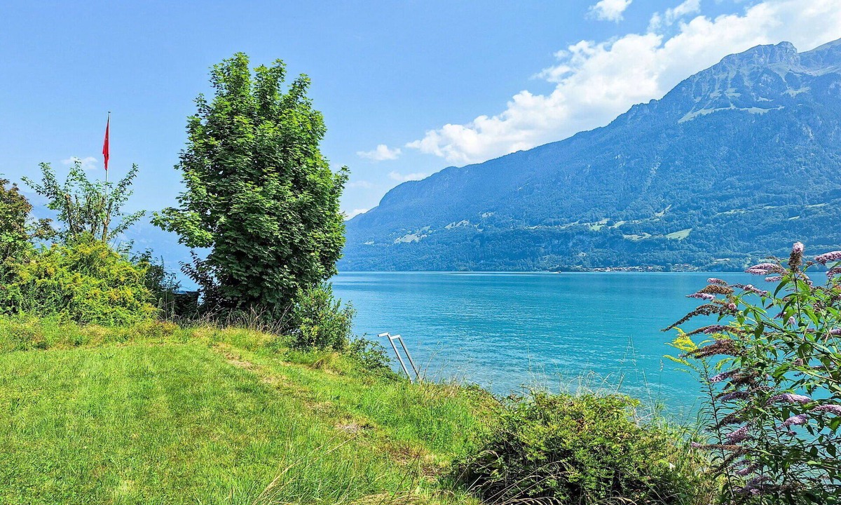 Niederried bei Interlaken House | Nice apartment in villa for 8 guests with WIFI, TV, balcony and panoramic view