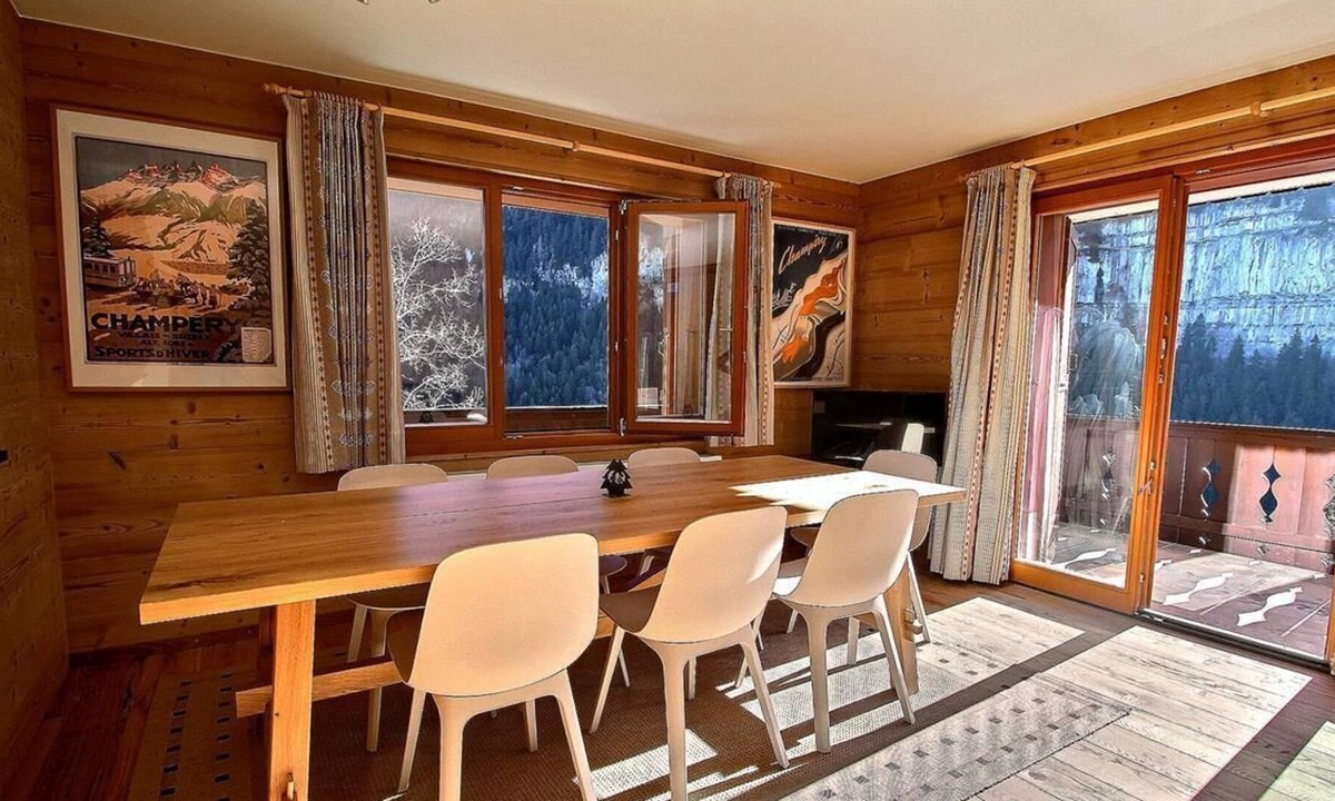 Champery Apartment | Nice apartment with 2 bedrooms, kitchen fully renovated in 2018, wifi, and parking space at 100m fro