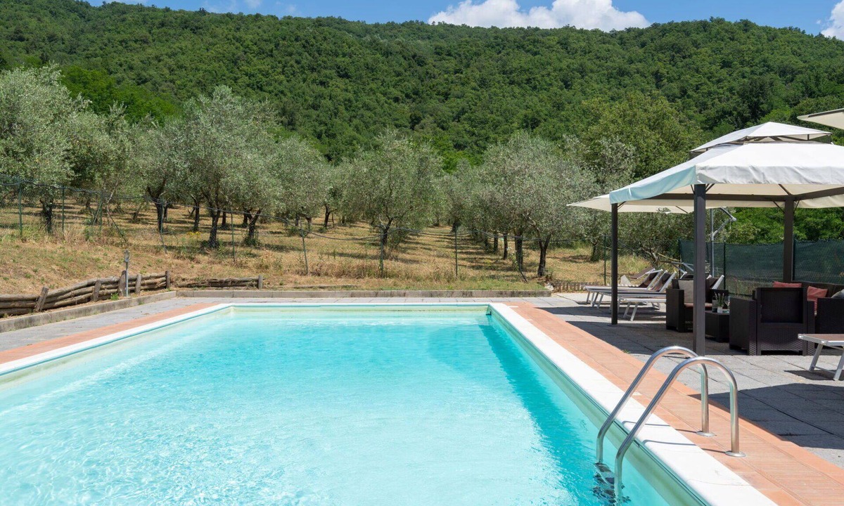 Dicomano Villa | Stunning private villa for 10 guests with WIFI, private pool, TV, patio and pets allowed