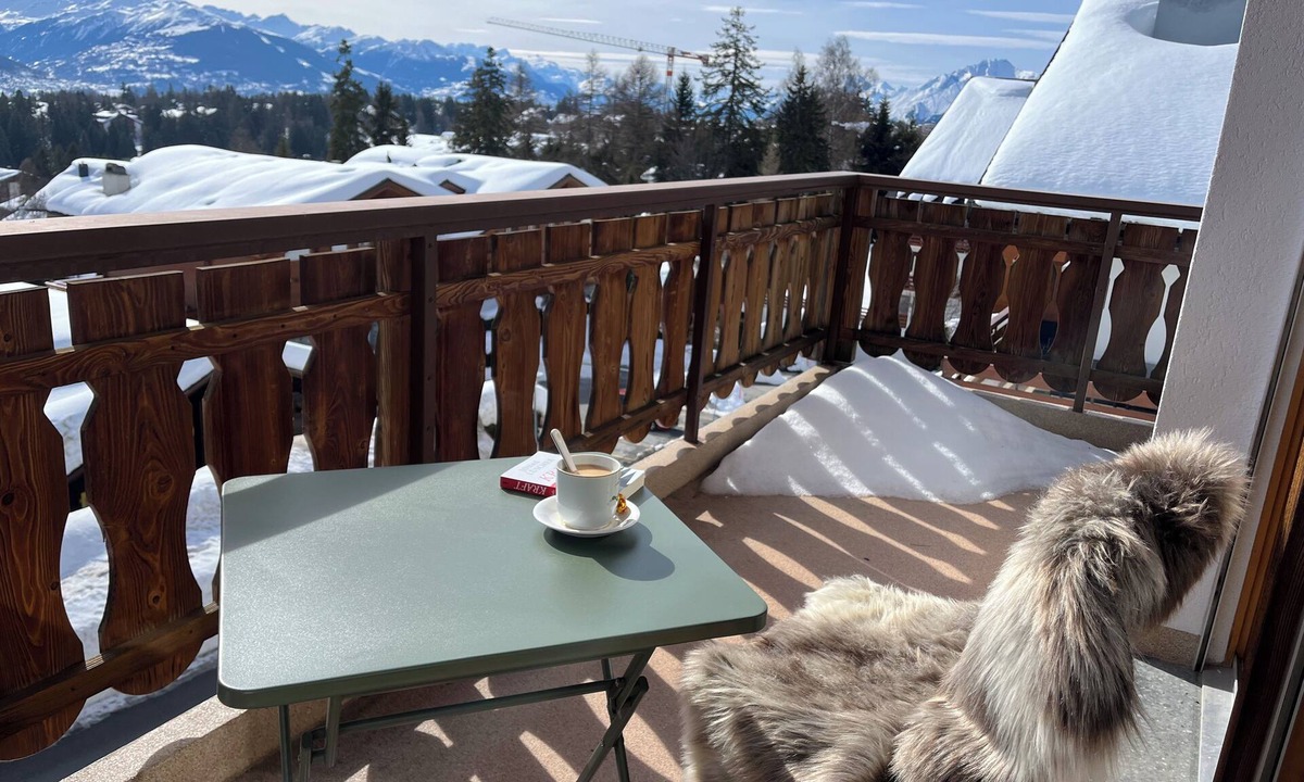 Montana Apartment | Sunny 3-bedroom apartment with Alpine view and 2 parking spaces in Crans-Montana