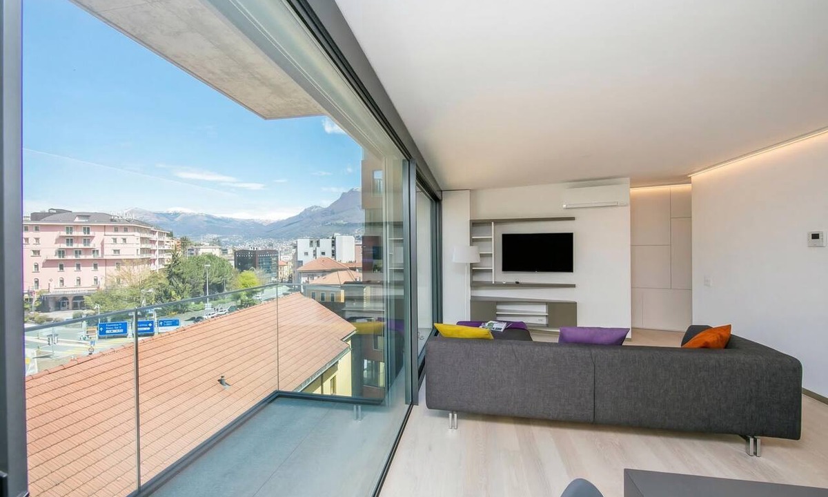 Paradiso Apartment | Urban Apartment Paradiso with Balcony and Parking, Paradiso (Lugano), Switzerland