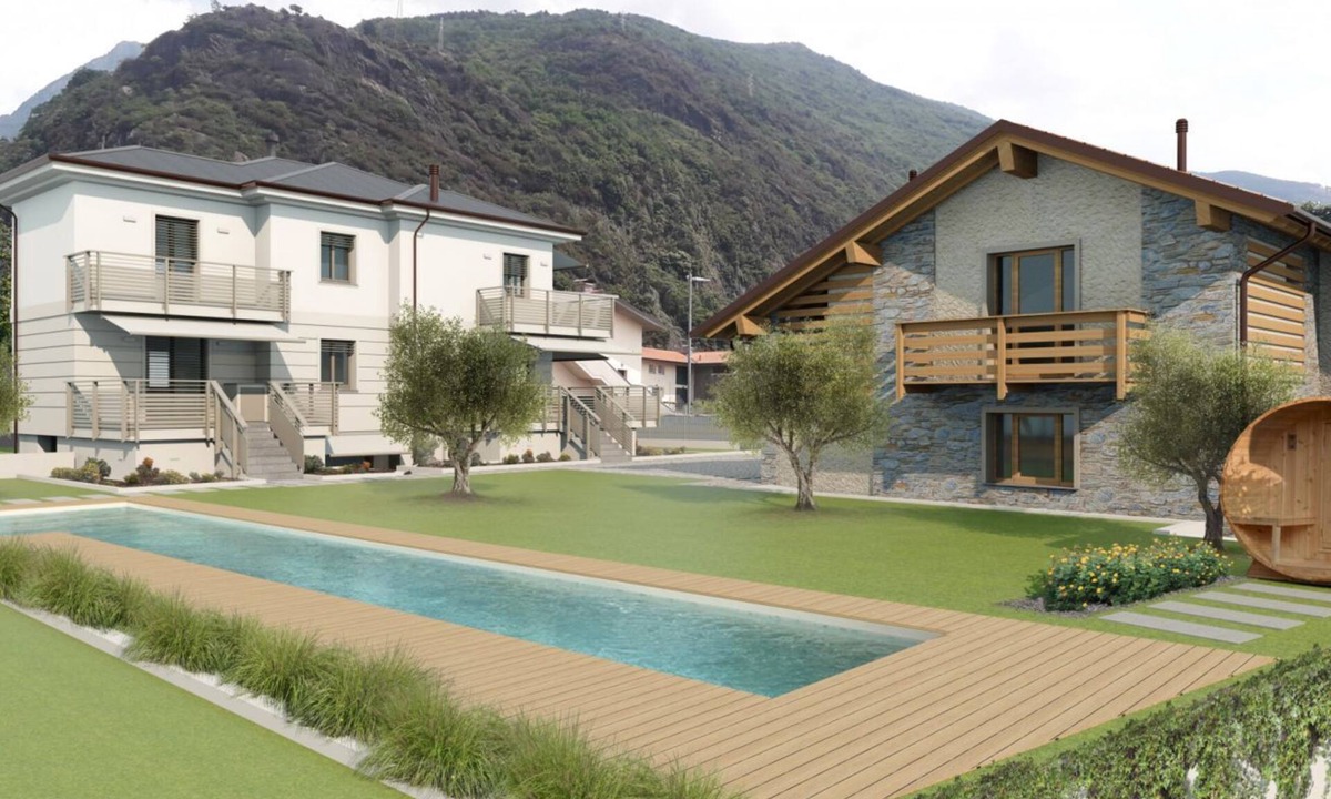 Dervio Villa | Villa Sunrise with pool and large private garden - few step from the beach