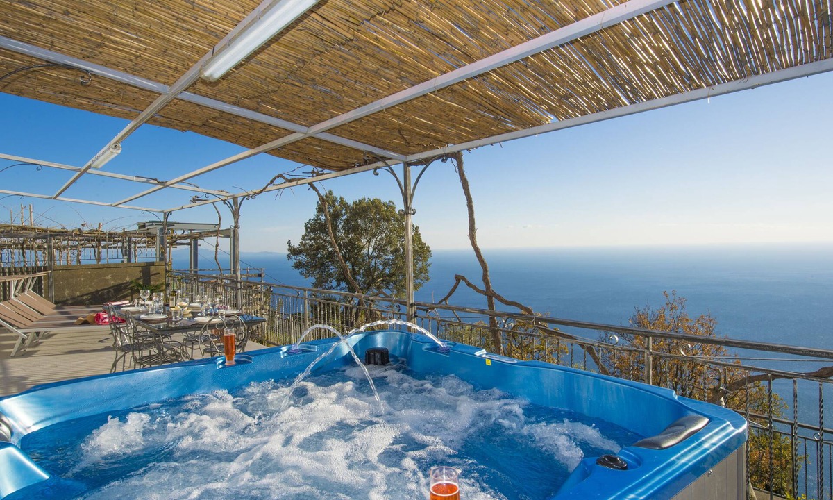 San Michele Villa | Wonderful Property with Beautiful Sea View Terraces and Jacuzzi