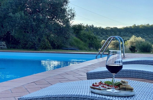 San Pietro in Bossolo House | 1600s Rural Villa in Chianti with Pool and AC just a few steps from Florence