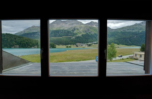 Silvaplana Apartment | 2-room flat with lake view on the 3rd floor