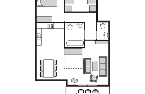 Ruetli Apartment | 6-person apartment in the holiday park Landal Vierwaldstättersee