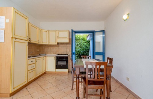 Monte Petrosu Apartment | All have their own entrance and are located in four-family villas.Elegantly furnished, they have a small garden with furnished covered veranda or furnished covered terrace.Composed of living room with kitchenette and double sofa bed, bedroom with double