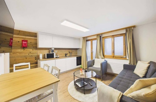 Randa Apartment | Alpine Apartment with Mountain Views near Zermatt