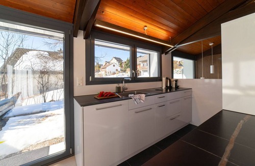 Wildhaus Apartment | Alpstern holiday loft in a prime location near the Wildhaus valley station.