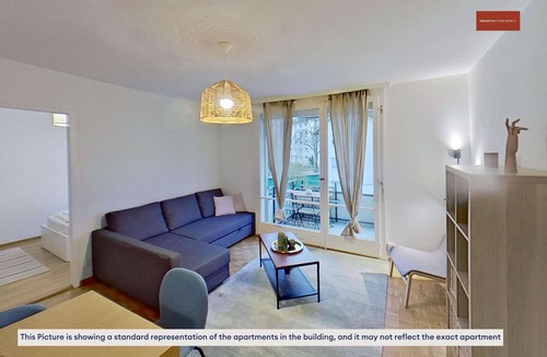 Seebach Apartment | Basic 3-BR Apartment with Balcony Access