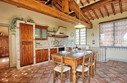Tavarnelle Val di Pesa Apartment | Beautiful apartment for 8 people with WIFI, A/C, pool and panoramic view, close to Greve In Chia.