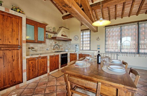 Tavarnelle Val di Pesa Apartment | Beautiful apartment for 8 people with WIFI, A/C, pool and panoramic view, close to Greve In Chia.