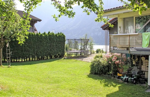 Lungern Apartment | Beautiful apartment for 6 guests with WIFI, patio and panoramic view