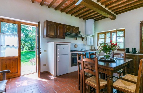 Sasso dʼOmbrone Villa | Beautiful apartment in villa for 6 guests with WIFI, A/C, pool and patio