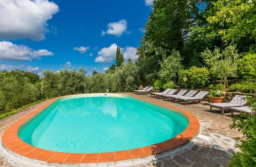 Greve in Chianti House | Beautiful private villa for 8 people with A/C, WIFI, pool, TV, patio and panoramic view