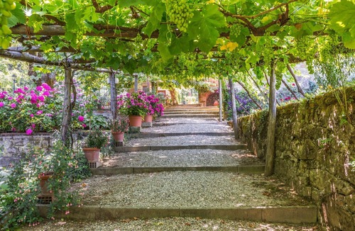 Ripoli Villa | Beautiful private villa with hot tub, A/C, private pool, WIFI, TV, patio and panoramic view
