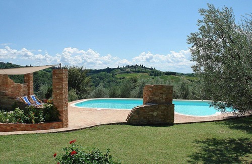 Certaldo Villa | Beautiful private villa with private pool, WIFI, TV, patio, panoramic view, close to San Gimignano