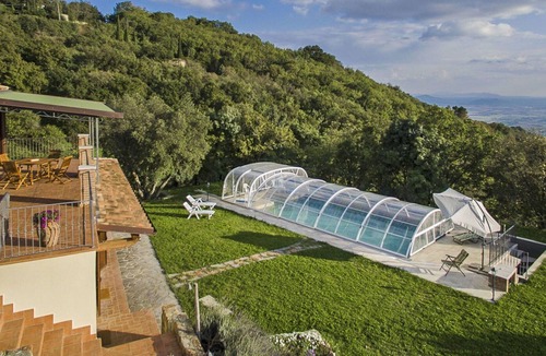 Roccastrada House | Beautiful private villa for 6 guests with WIFI, private pool, TV, terrace, pets allowed and park...