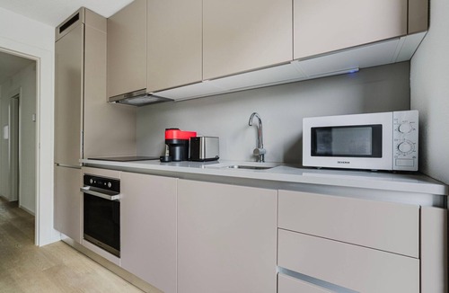 Horgen District Apartment | Blueground | Horgen, laundry appliances