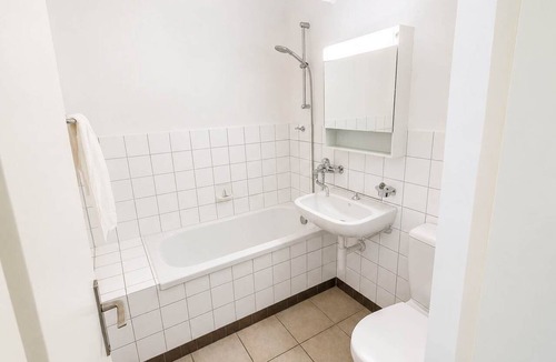 Biel Apartment | book2stay: Central Biel Apartment w/WiFi & modern Kitchen