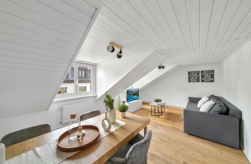 St. Gallen Apartment | book2stay moderne Wohnung OLMA-Areal