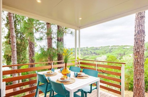 Magazzini House | Camping Village Rosselba Le Palme Mobilehome Comfort for 4 persons