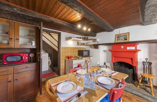 Vogorno Ski Chalet | Casa Carla 2 Stone House with Balcony, Vogorno, Switzerland