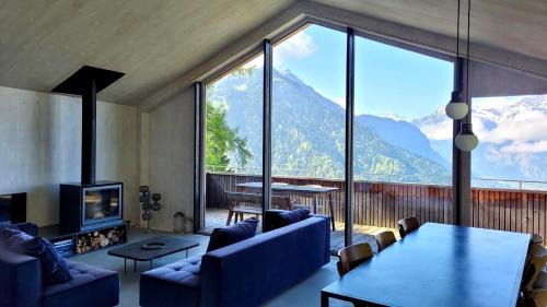 Les Posses-sur-Bex Ski Chalet | Chalet contemporain