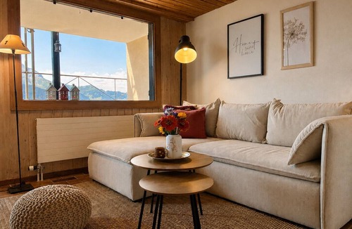 Alpe des Chaux Apartment | Charming 2.5-room apartment located in Les Arsets approx. 1 km from the start of the Fracherets ski
