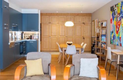 Sankt Moritz-Bad Apartment | Chesa Altrova Alpine Apartment