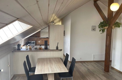 Porrentruy Apartment | Cosy apartment for 4 guests with WIFI, TV and balcony