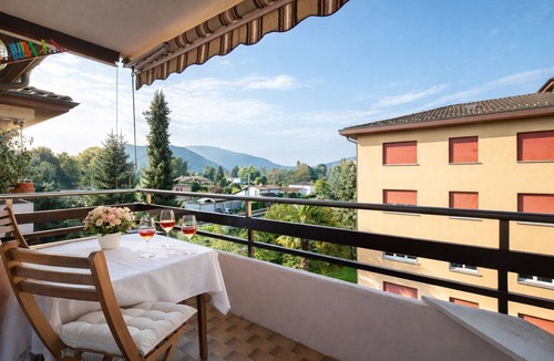 Magliaso Apartment | Cozy Magliaso Retreat with Mountain Views & Balcony