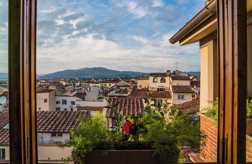 Sant' Ambrogio Apartment | Donati Tower Loggia: in the heart of Florence with spectacular views of the Duomo
