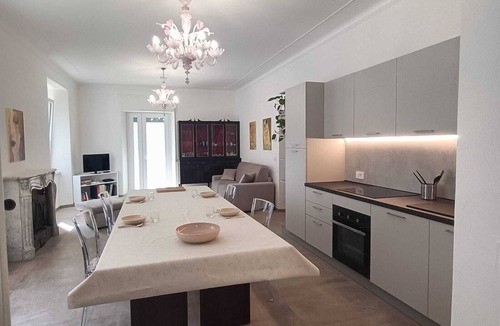 Carpegna Apartment | Elegance and relaxation in an exclusive ground floor apartment flooded with light.