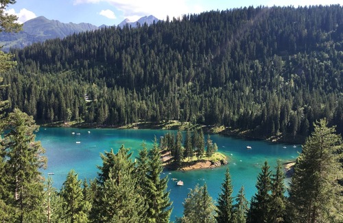 Flims Apartment | Hapimag Resort Flims, (Flims Waldhaus). Apartment mit Blick auf die Bergen by Interhome