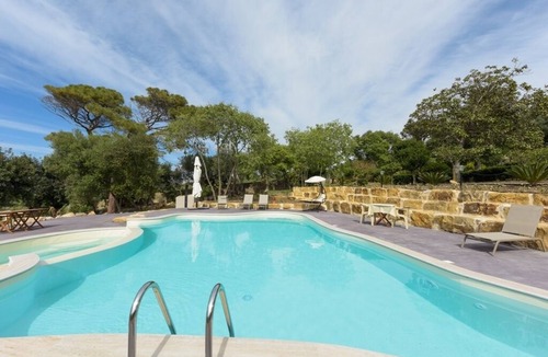 Sant'Andrea Bonagia Villa | Historic residence Villa Fontana private pool & botanic garden