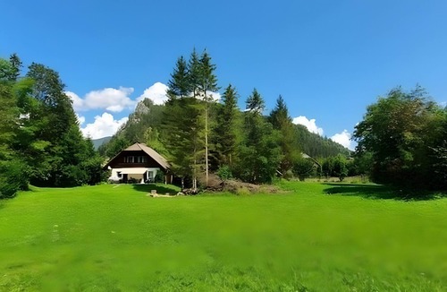 Hinterstoder House | Holiday Home 'Ferienhaus Roman' with Balcony