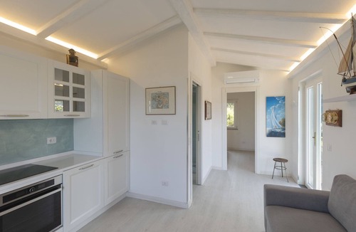 Patresi Apartment | It consists of a living room with kitchenette, a double bedroom and bathroom with shower box.
