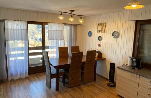 La Tzoumaz Apartment | La Foret 42 2 bedroom apartment with parking and sauna