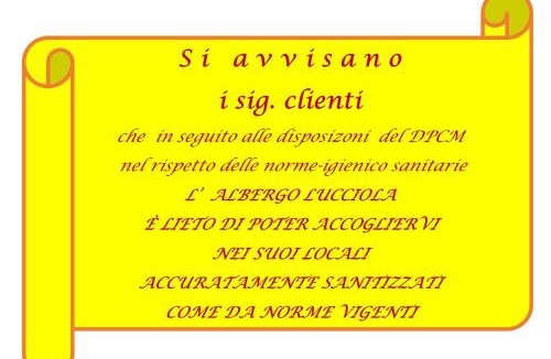 Tagliacozzo Hotel | La Lucciola Albergo Ristorante