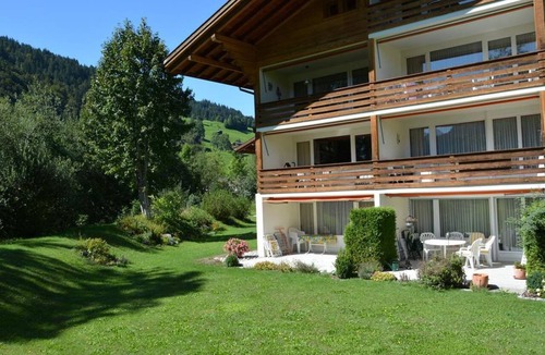 Gstaad Apartment | La Sarine 124 Appartement/Fewo, Dusche oder Bad, WC 4-Bettwohnung by Interhome