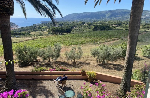 Porto Azzurro Villa | Listed Tuscan Villa with private pool, solarium, A/C, WI-FI and great ocean view